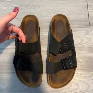 Black Birkenstocks